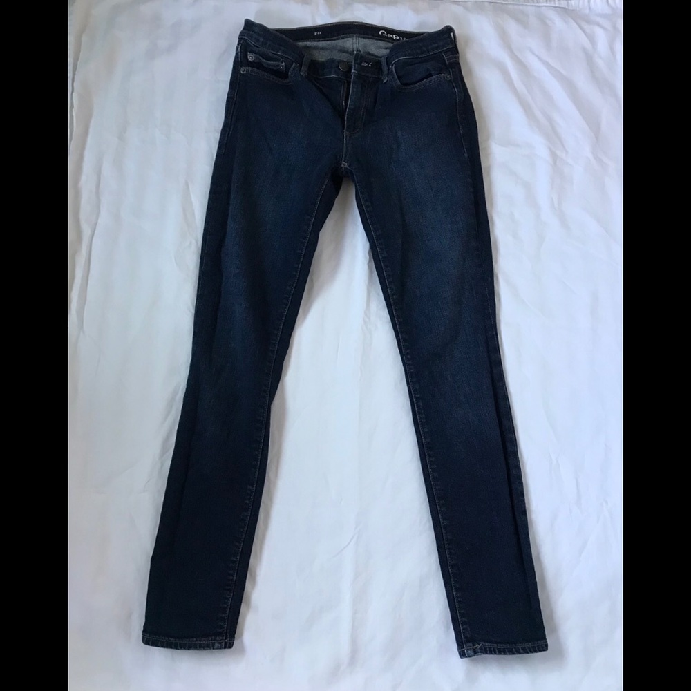 GAP 1969 Dark Wash Skinny Jeans